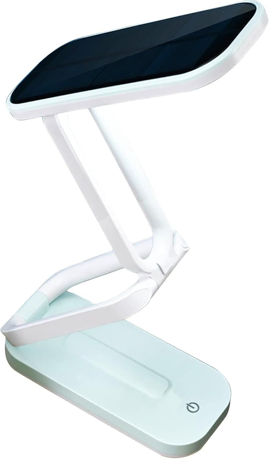 Đèn bàn gấp năng lượng mặt trời Keeda – Đèn đọc sách LED di động có thể sạc lại dành cho học sinh, văn phòng và sử dụng trong trường hợp khẩn cấp – Năng lượng mặt trời và nguồn USB – Màu xanh dương – Có thể thanh toán khi nhận hàng