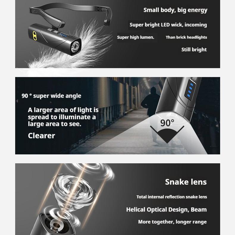 NovaLight™ Motion Sensor Headlamp | Super Bright USB Rechargeable LED Light