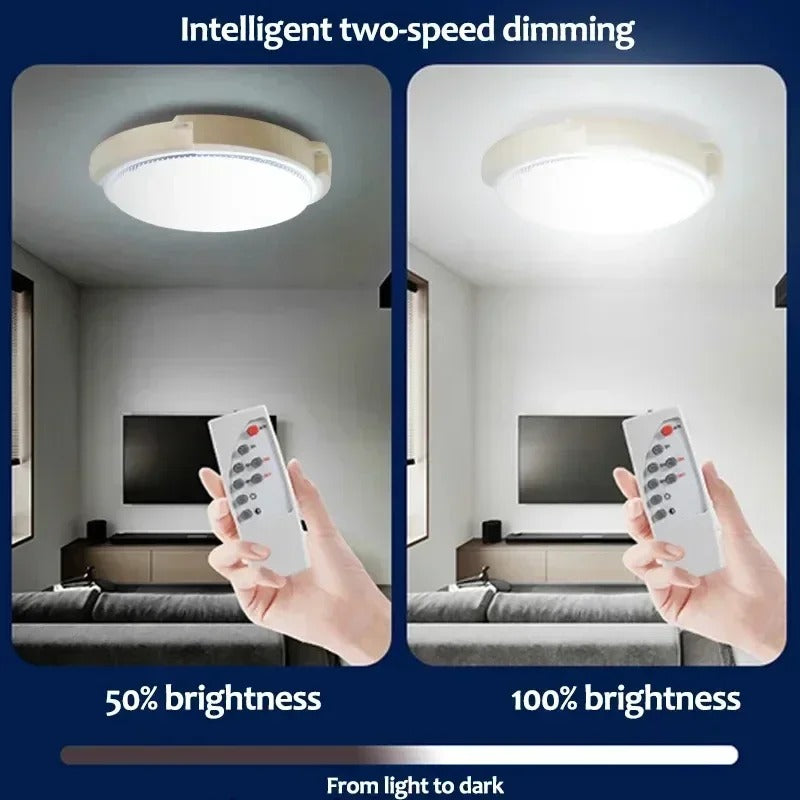 Đèn trần LED năng lượng mặt trời – Đèn thả ngoài trời chống nước IP66 có điều khiển từ xa &amp; cảm biến ánh sáng | Thân đèn ABS | Thời gian hoạt động 10–15 giờ | Sử dụng trong vườn &amp; hành lang