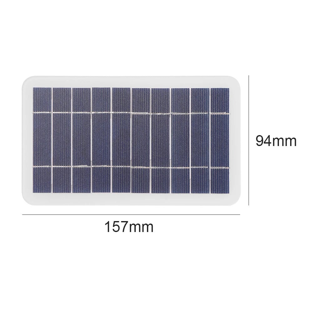 Bộ sạc USB năng lượng mặt trời 5V 2W di động – Hệ thống sạc điện thoại di động ngoài trời có hỗ trợ thanh toán khi nhận hàng