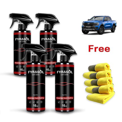 Xịt phủ gốm FORTIFY 16oz 3 trong 1 Làm sạch ô tô Bảo vệ cao Độ bóng sâu Nhiều bề mặt An toàn Sơn Kính Phủ gốm Chất bịt kín kỵ nước Tẩy vết nước Bảo vệ khỏi tia UV Không có vệt Chất phủ đa chức năng cấp độ chuyên nghiệp