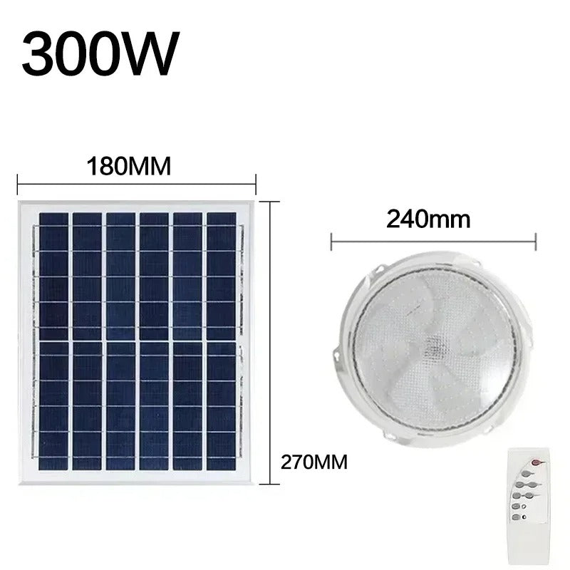 Đèn trần LED năng lượng mặt trời – Đèn thả ngoài trời chống nước IP66 có điều khiển từ xa &amp; cảm biến ánh sáng | Thân đèn ABS | Thời gian hoạt động 10–15 giờ | Sử dụng trong vườn &amp; hành lang