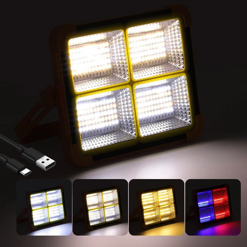 Đèn lồng cắm trại năng lượng mặt trời 20000mAh | Pin dự phòng LED &amp; Đèn khẩn cấp từ tính | Thanh toán tiền mặt khi nhận hàng