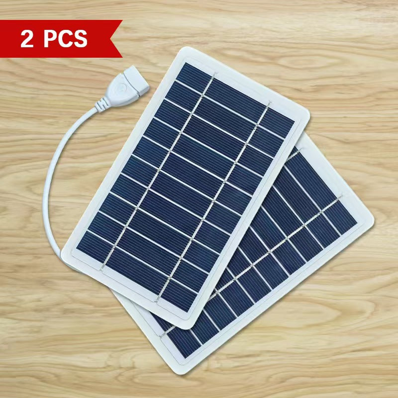 Bộ sạc USB năng lượng mặt trời 5V 2W di động – Hệ thống sạc điện thoại di động ngoài trời có hỗ trợ thanh toán khi nhận hàng