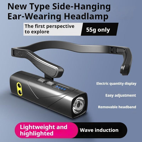 NovaLight™ Motion Sensor LED Headlamp – Super Bright, USB Rechargeable, Waterproof