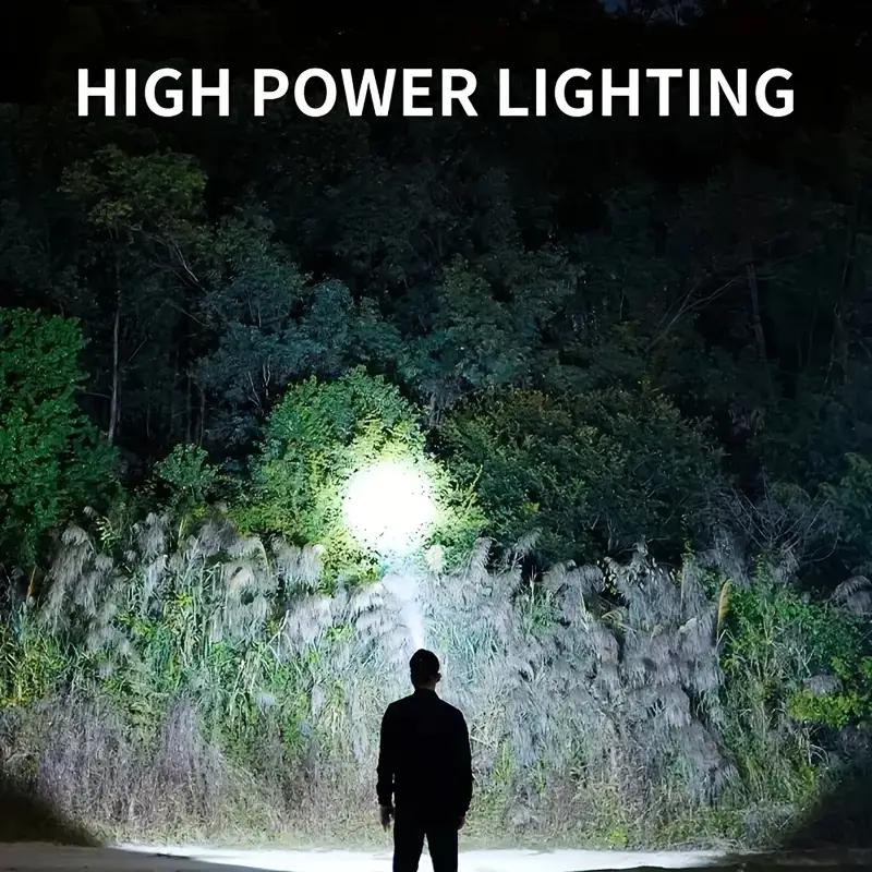 Rechargeable Motion Sensor Headlamp for Running, Cycling, and Outdoor Activities